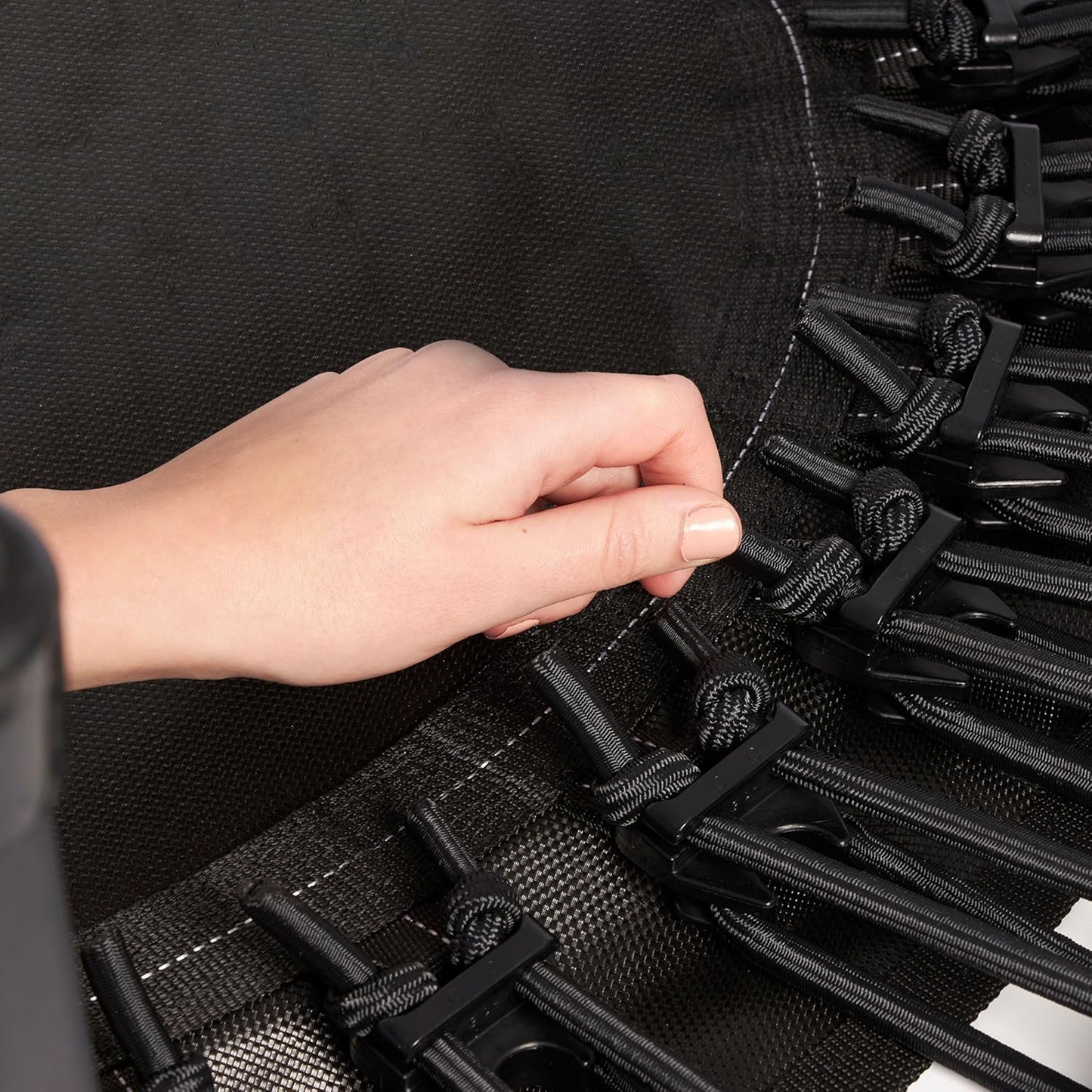 The Iron Dad 44” Pro Fitness Rebounder Trampoline — Adjustable Firmness (Firm/Extra-Firm)