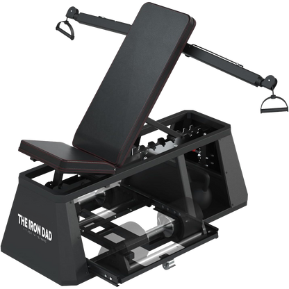 The Iron Dad 4 in 1 Adjustable Storage Bench