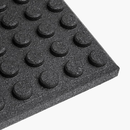 The Iron Dad Heavy-Duty Rubber Gym Floor Tile