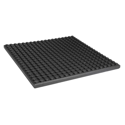 The Iron Dad Heavy-Duty Rubber Gym Floor Tile